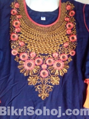 Lelen kurti  Fashionable Dresses collection (রেডিমেট)